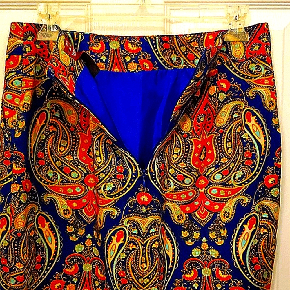 NWOT Merona Brand midi skirt. Size 6 - Picture 3 of 10